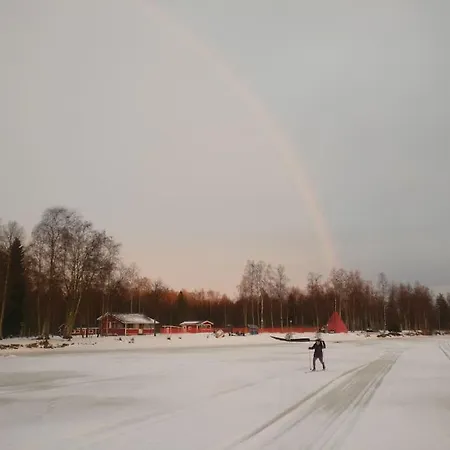 Backyard With Veranda By River In Keminmaa Kemi