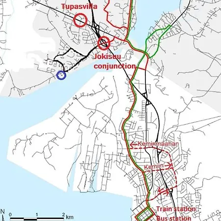 Apartamento Backyard With Veranda By River In Keminmaa *