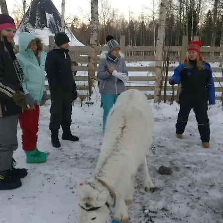 Backyard With Veranda By River In Keminmaa Apartamento Kemi