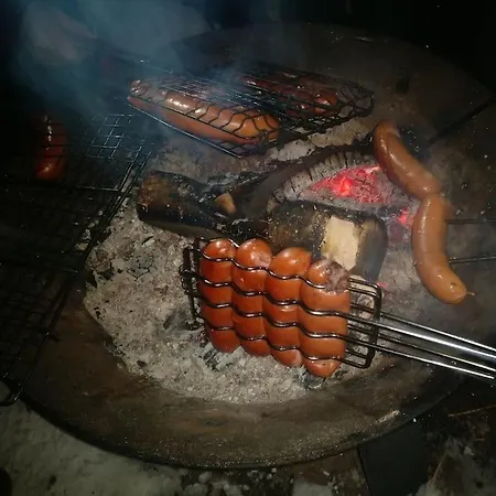 Backyard With Veranda By River In Keminmaa